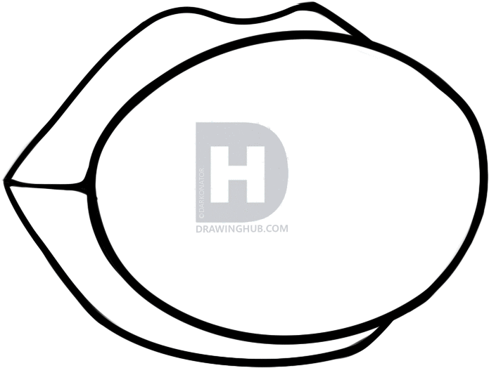 695x524 How To Draw Bubblegum, Step