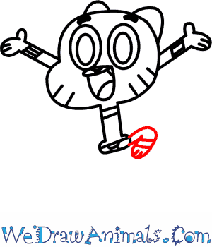 300x350 how to draw gumball from the amazing world of gumball