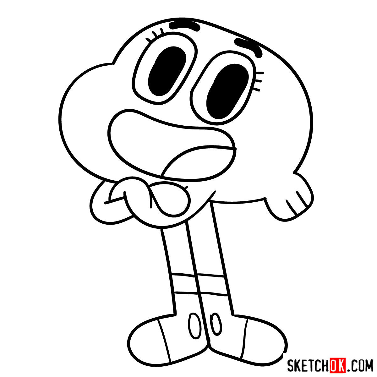 Gumball Drawing | Free download on ClipArtMag