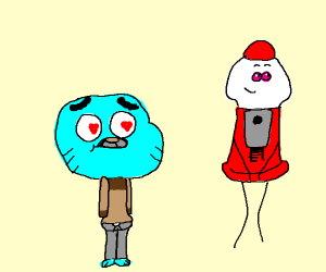 300x250 Gumball Watterson Dating A Gumball Machine