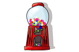 300x200 How To Draw A Gumball Machine