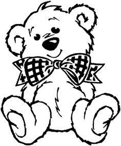 236x286 Gummy Bear Clipart Coloring Page