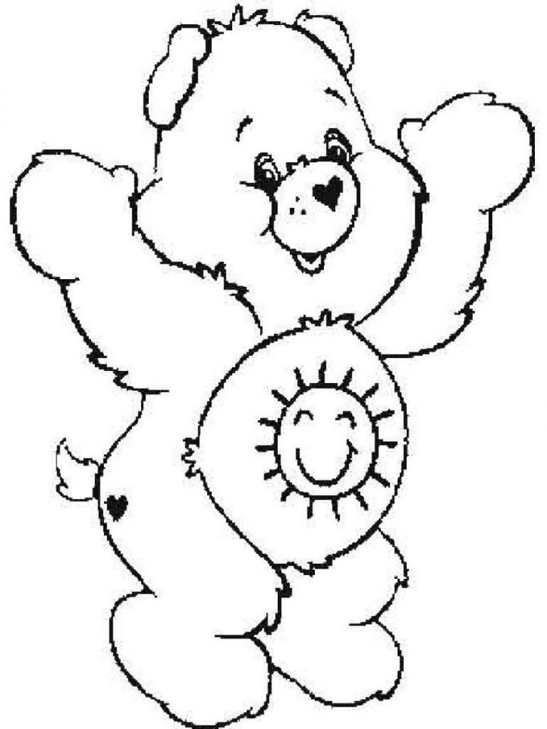 768x1024 Gummy Bear Coloring Pages
