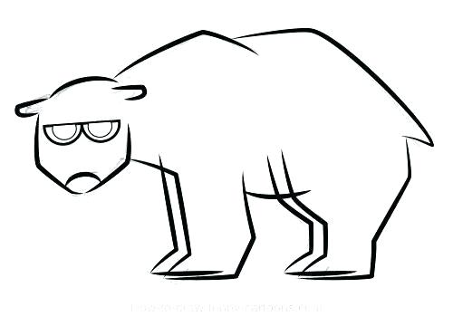 500x360 simple bear drawing how to draw a easy gummy bear