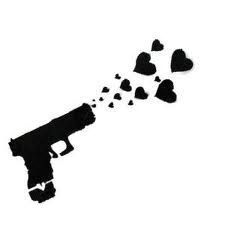 225x225 Gun With Hearts Tattoo