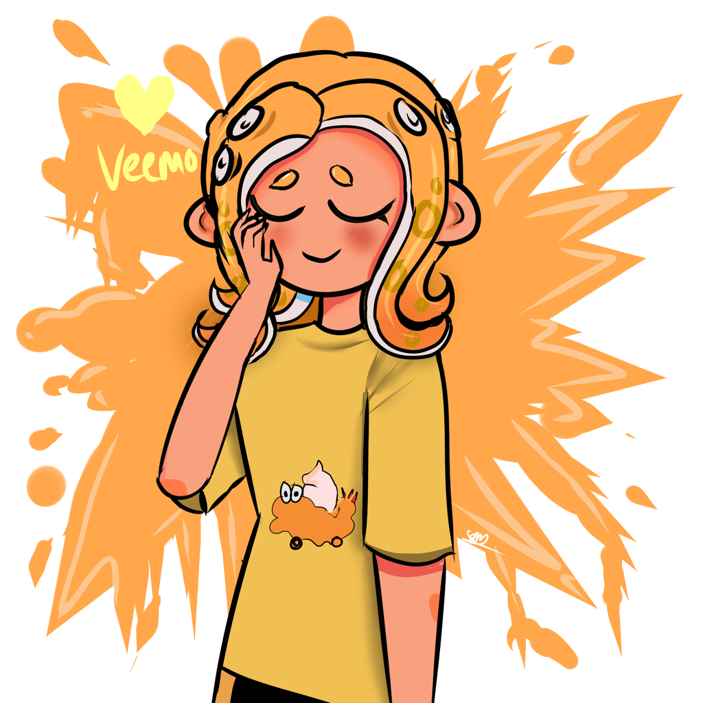 1024x1024 A Lazy Drawing Of My Splatoon Octoling Avatar