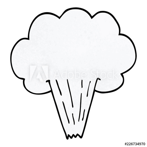 500x500 Cartoon Doodle Gust Of Air