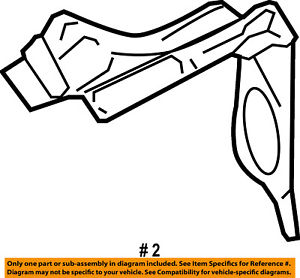 300x278 ford oem quarter panel gutter extension left ebay