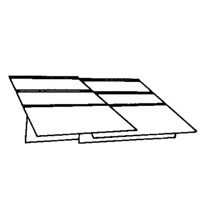 425x425 Genova Drip Edge ' L Vinyl Brown