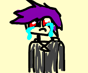 300x250 Edgy Anime Drawing