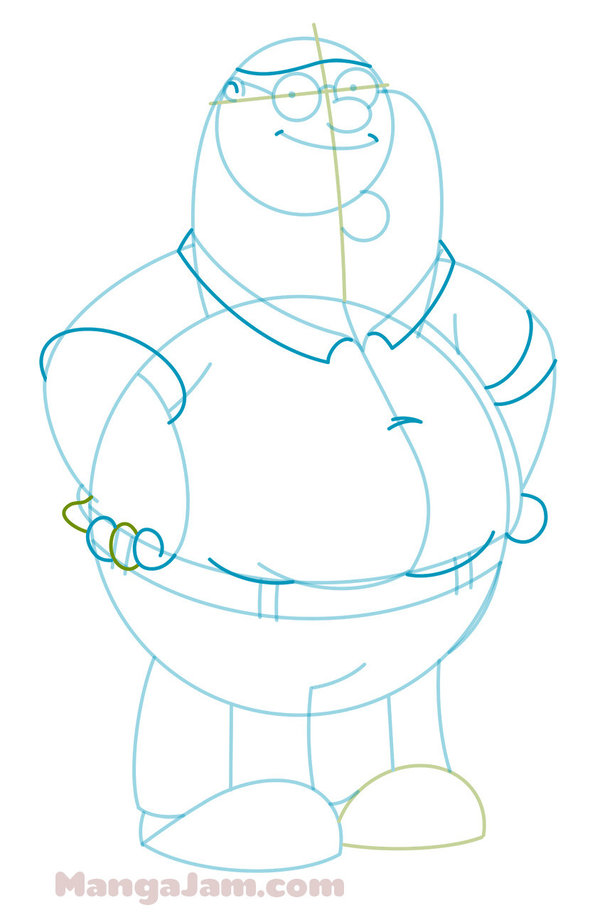 837x1280 how to draw family guy peter griffin drawing