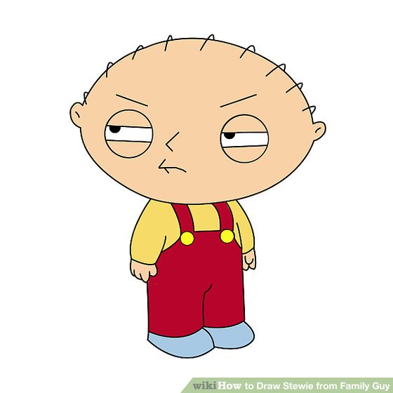 560x560 How To Draw Stewie From Family Guy