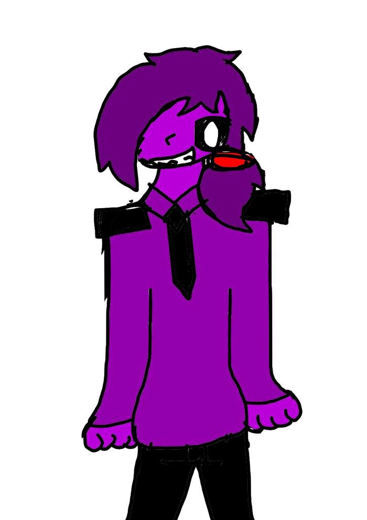 724x1024 My Purple Guy Drawing Human Five Nights