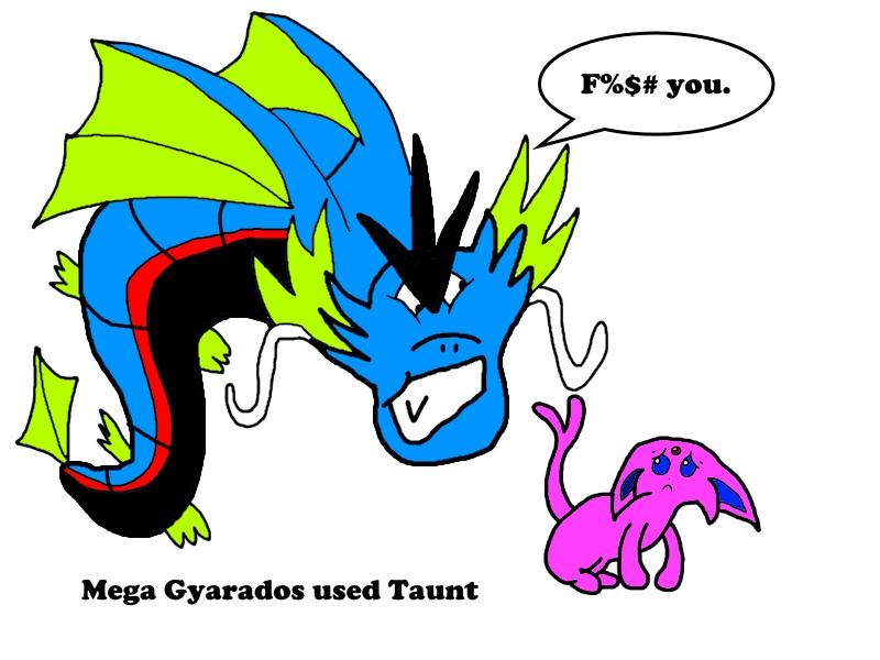 800x600 have this bad mega gyarados and espeon doodle i made pokemon