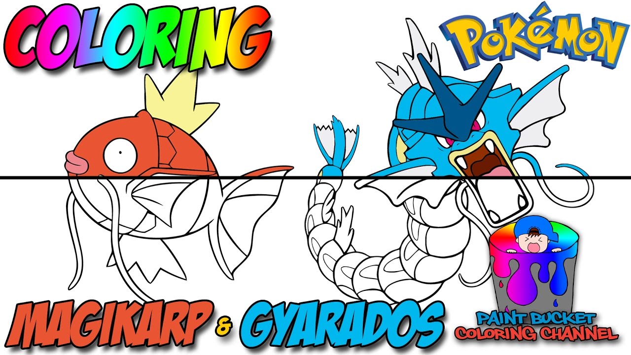 1280x720 how to color magikarp and gyarados
