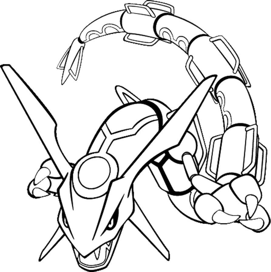 893x895 gyarados drawing rayquaza for free download