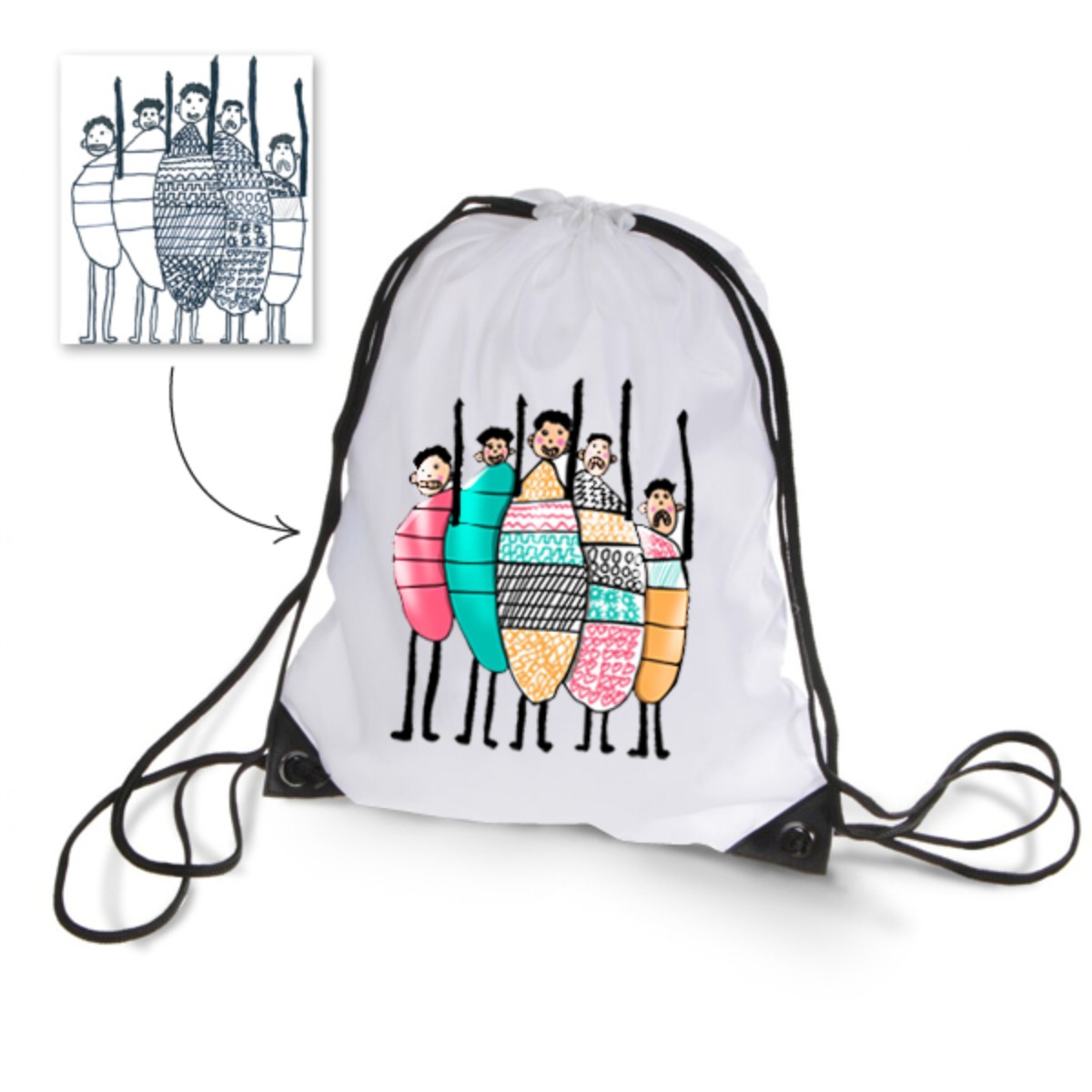 1200x1200 gym fitness gym bag scribblemagiclab