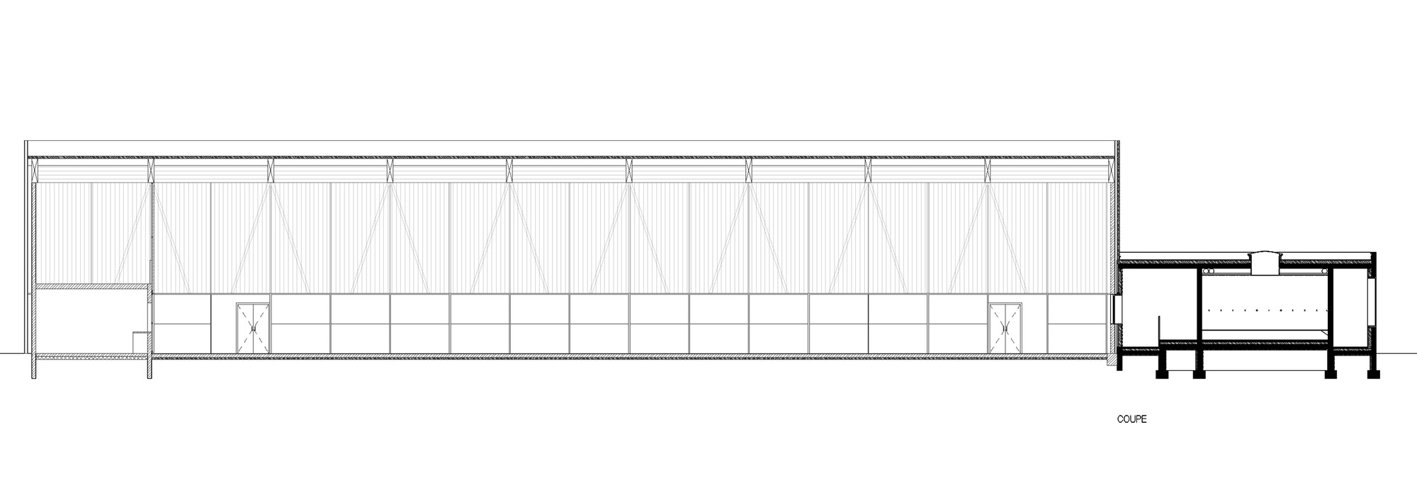 2000x685 gallery of renovation and extension gymnasium in vagney abc