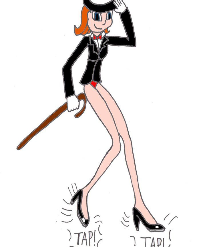 731x864 Drawings Of Girls Dancing Gymnastics Girl Sketch