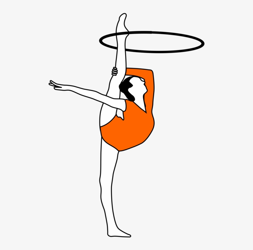 820x810 Rhythmic Gymnastics Artistic Gymnastics Drawing Ribbon