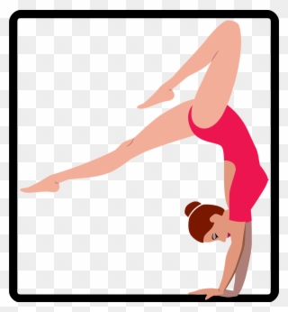320x346 Gymnastics Clipart Easy