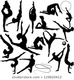 259x280 Huge Collection Of 'gymnastics Drawing' Download More Than