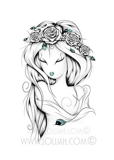 400x559 Poetic Gypsy Color Pages Drawings, Art Drawings, Art