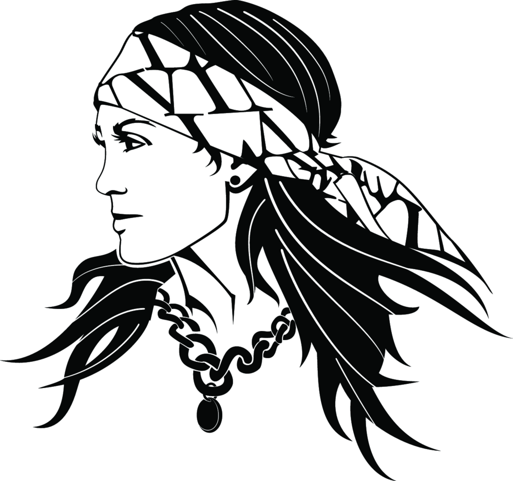 999x936 Gypsy Woman Vector Freevectors
