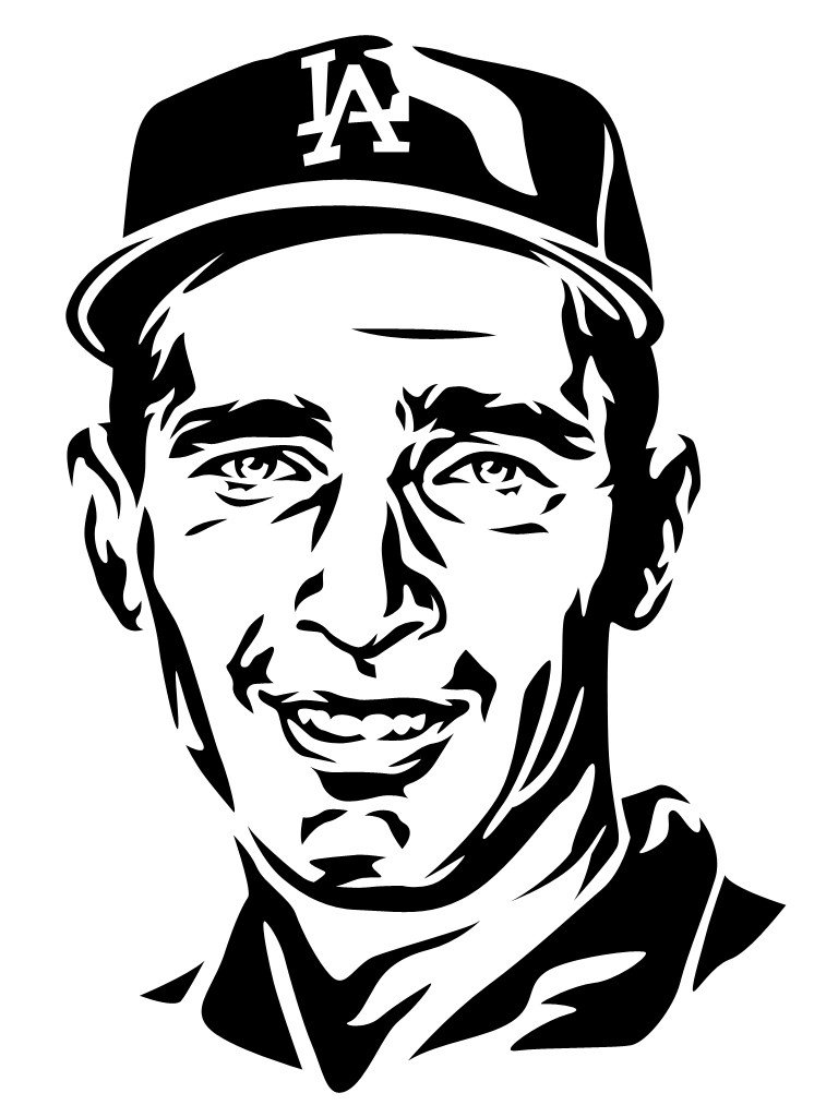 768x1024 Sandy Koufax Limited Edition Gypsy Oak Print Dugout Legends