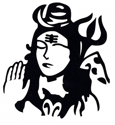 368x400 shiva hand sticker gypsy rose