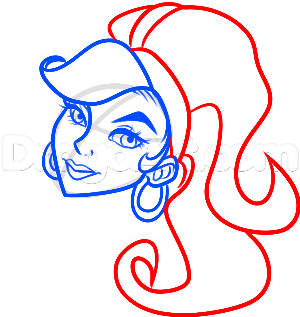 967x1023 Step How To Draw A Gypsy