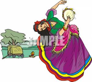 300x267 collection of free gypsies clipart gypsy woman download on ui ex