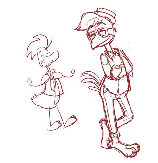 547x564 darkwing owns the night just doing some sketching gyro is