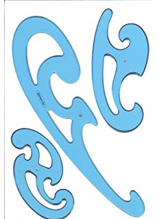 232x320 french curve set of technical drawing ruler stencil gyro cut