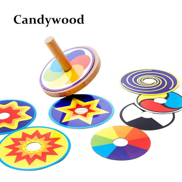 640x640 high wooden toy funny gyro colorful beyblade toy spinning top
