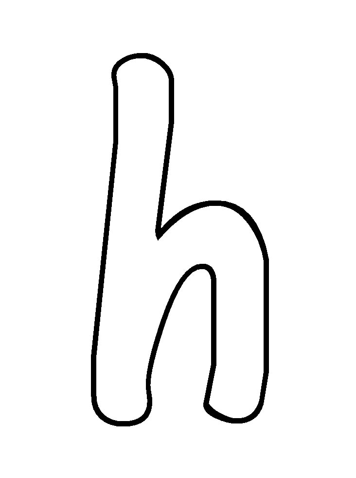 732x982 How To Draw Bubble Letters H