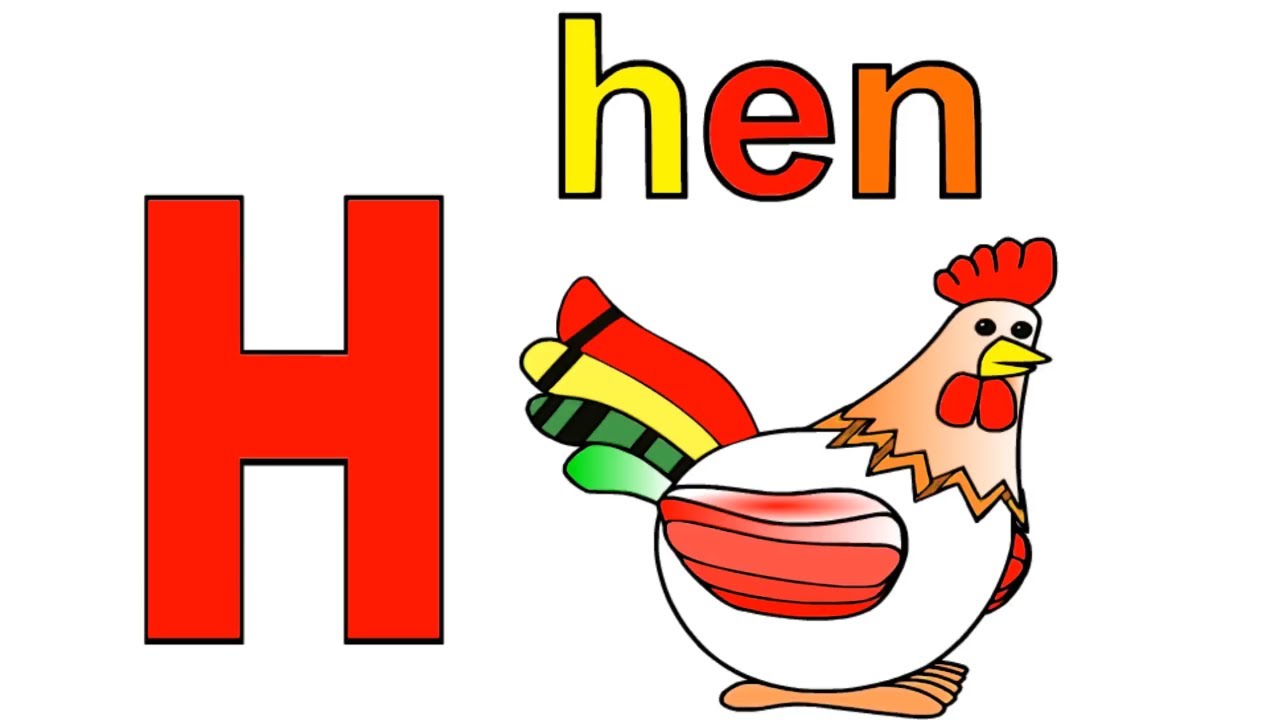 1280x720 Hen Drawing Coloring For Kids