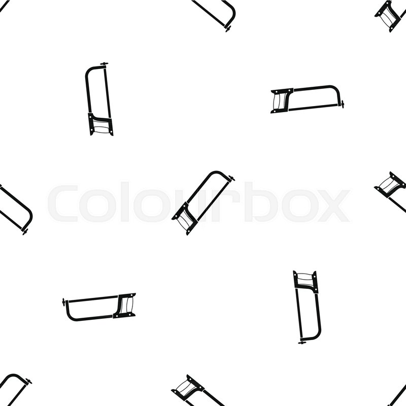 800x800 Hacksaw Pattern Repeat Seamless In Stock Vector Colourbox