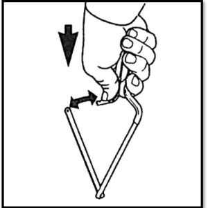 300x300 Superior Tool Mini Hacksaw Hacksaw With Inch Steel Blade