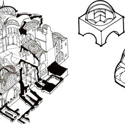 254x254 pendentive dome construction hagia sophia