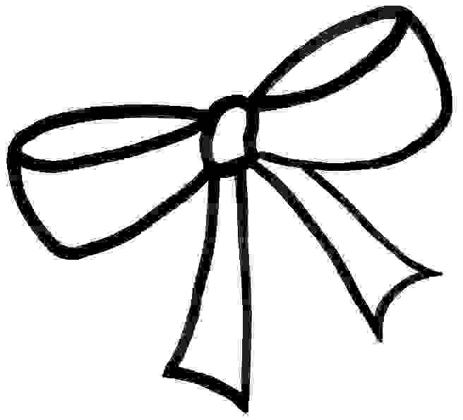 656x595 Hair Bow Drawing
