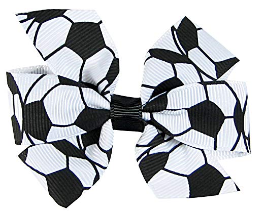 522x421 Hip Girl Boutique White Soccer Grosgrain
