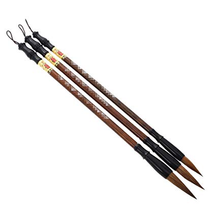 425x425 Home Mart Calligraphy Wolf Hair Brush Chinese Writing