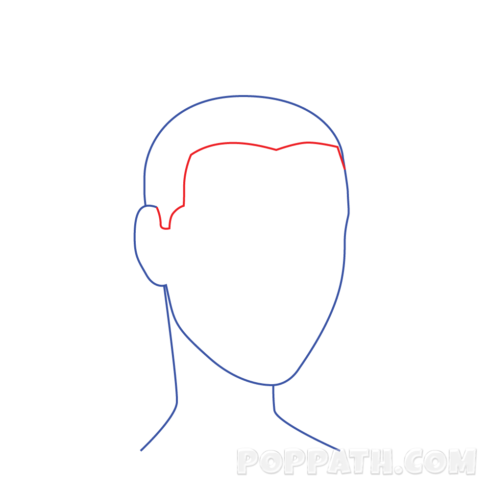1000x1000 Collection Of Free Drawing Hair Line Download On Ui Ex