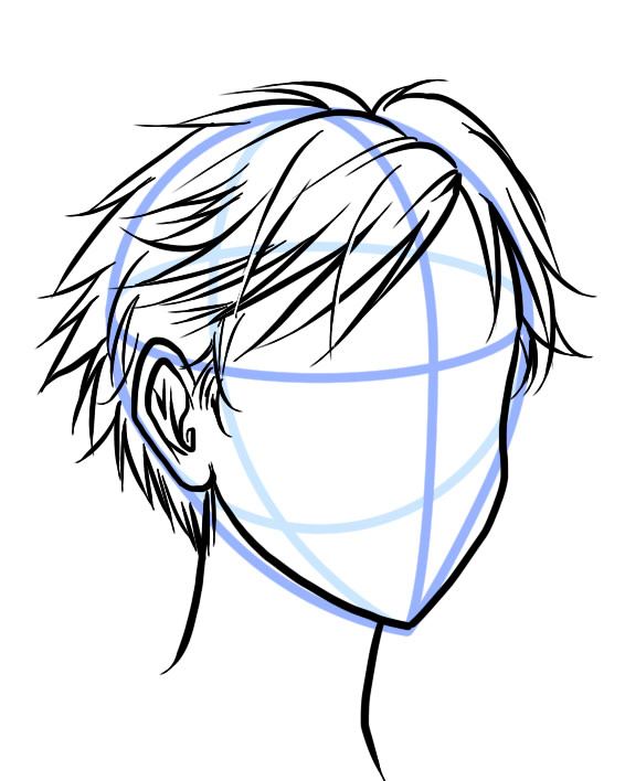 566x708 Anime Boy Drawing Short Hair Anime Collection