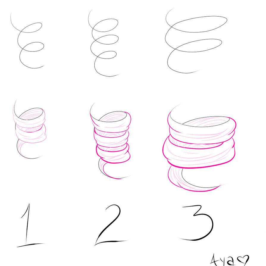 894x894 Curly Hair Tutorial