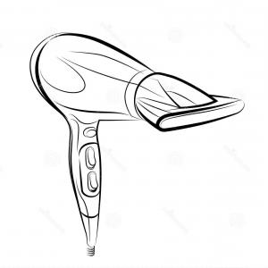 300x300 electric hair dryer cord in the shape of heart gm studiogrfx