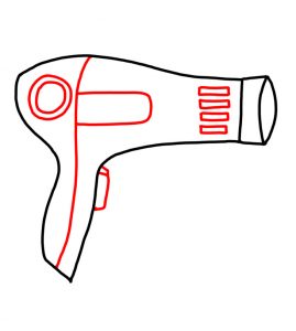 269x300 How To Doodle A Hairdryer