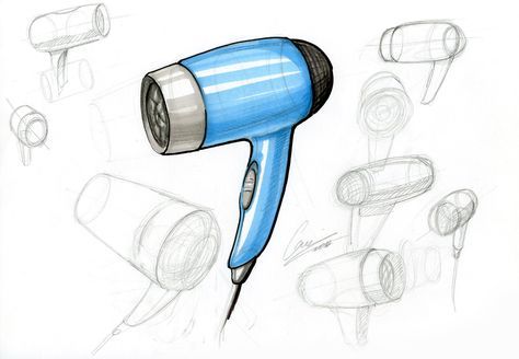 474x328 Sketch, Drawing, Hairdryer Design Products Hair Dryer