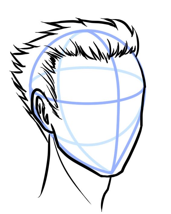 566x708 Hair Style I Like To Draw